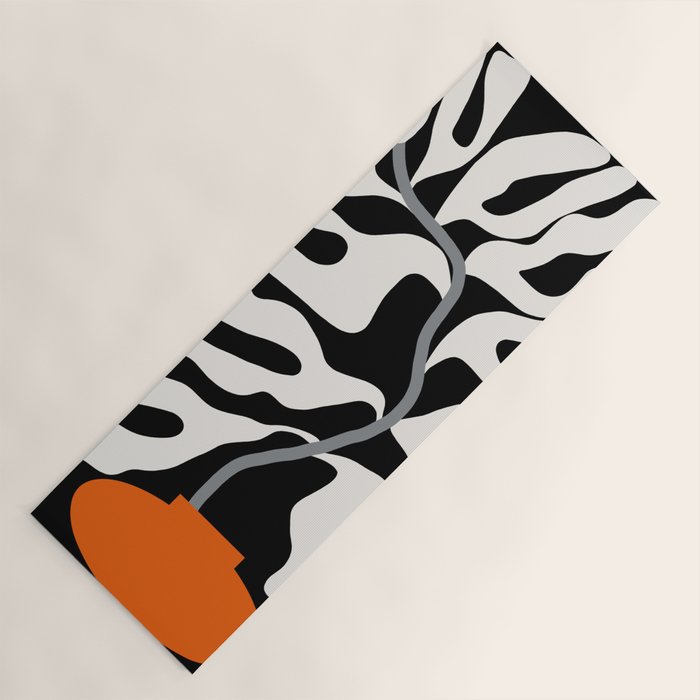 abstract fern in the pot  Yoga Mat Gallery Image 1