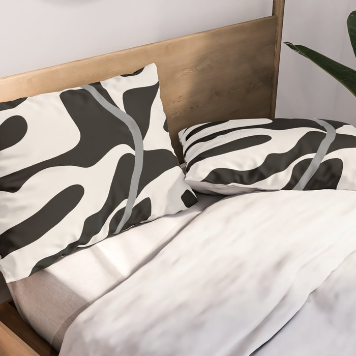 abstract fern in the pot  Pillow Sham Gallery Image 2