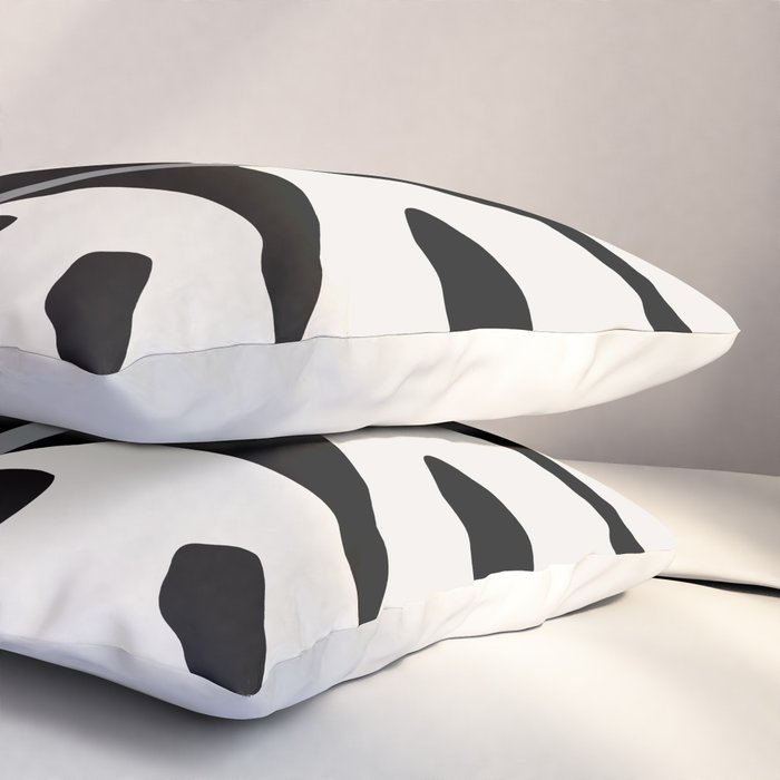 abstract fern in the pot  Pillow Sham Gallery Image 3