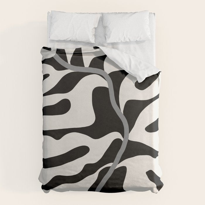 abstract fern in the pot  Duvet Cover Gallery Image 1