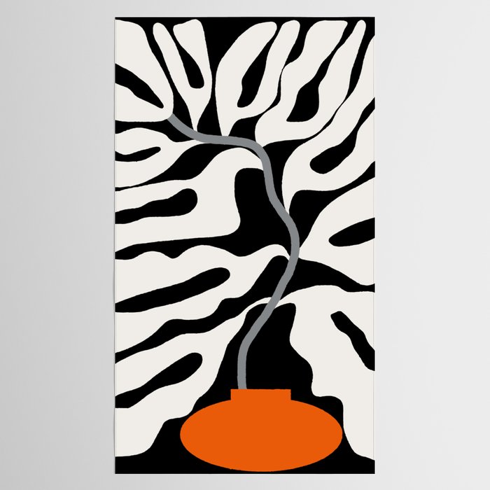 abstract fern in the pot  Tablecloth Gallery Image 2