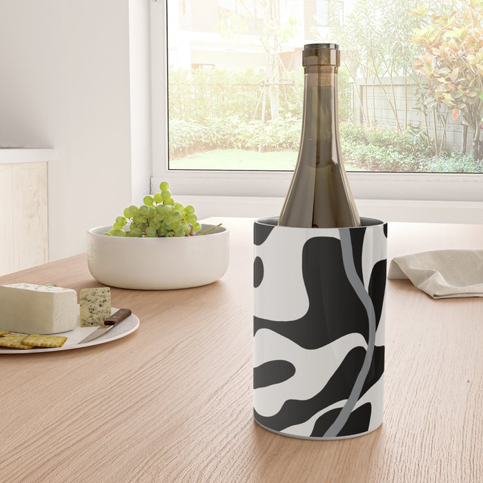 abstract fern in the pot  Wine Chiller Gallery Image 4