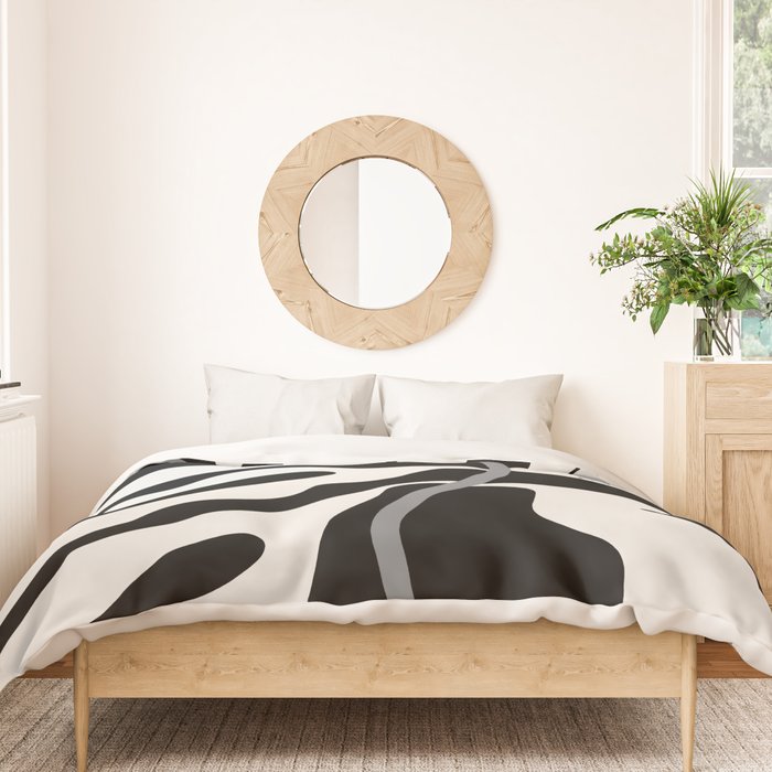 abstract fern in the pot  Duvet Cover Gallery Image 3