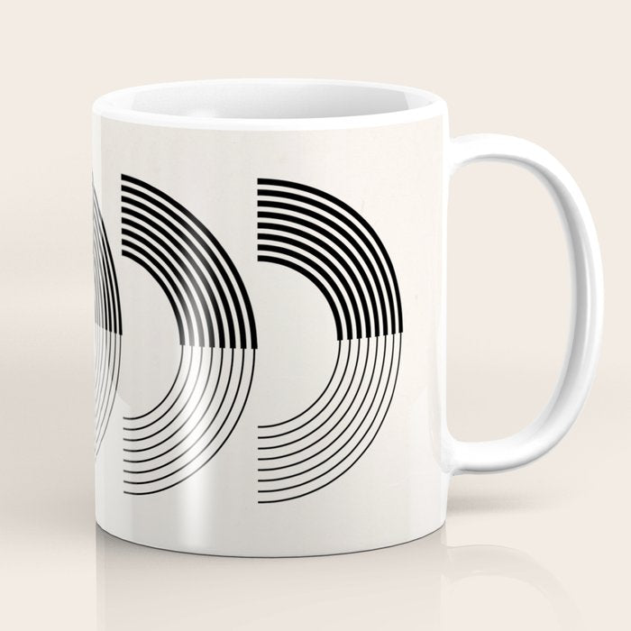 Black Rainbows Coffee Mug Gallery Image 1