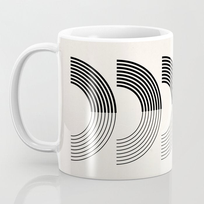 Black Rainbows Coffee Mug Gallery Image 3