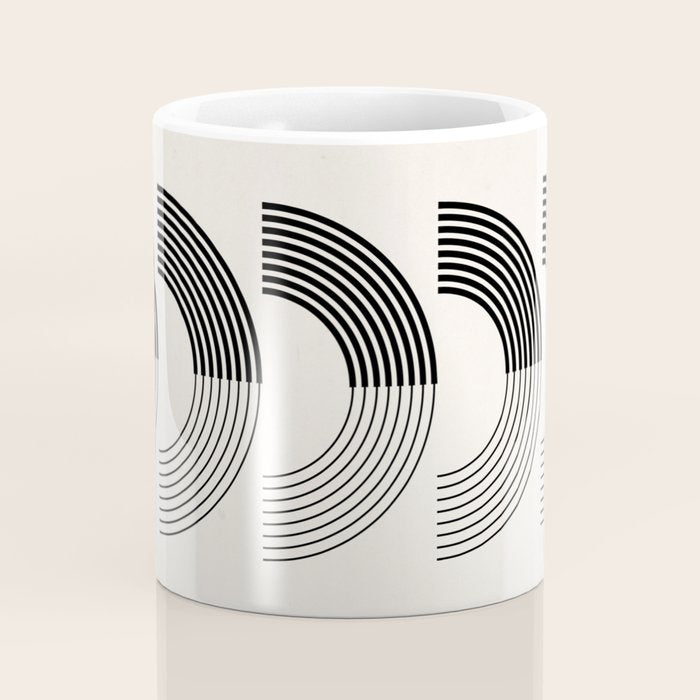 Black Rainbows Coffee Mug Gallery Image 4