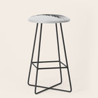 Palm Leaf Black & White I Stool Gallery Image 1