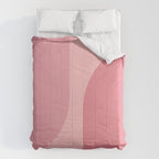 Modern Minimal Arch Abstract V Comforter Gallery Image 6