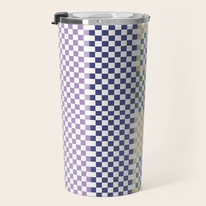 Bold colors block grid A Travel Mug Gallery Image 3
