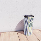 Bold colors block grid A Travel Mug Gallery Image 4