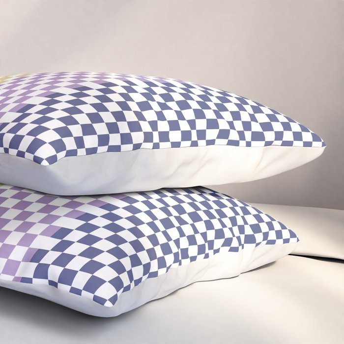 Bold colors block grid A Pillow Sham Gallery Image 3
