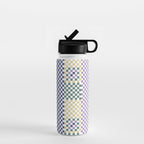 Bold colors block grid A Water Bottle Gallery Image 1