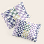 Bold colors block grid A Pillow Sham Gallery Image 3