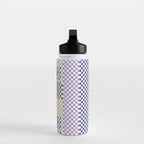 Bold colors block grid A Water Bottle Gallery Image 3