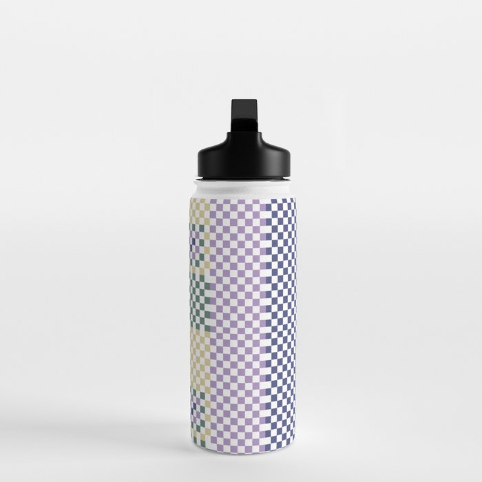 Bold colors block grid A Water Bottle Gallery Image 3