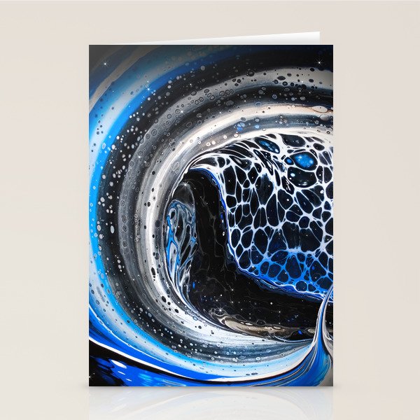Burnt Letters Stationery Card Gallery Image 1