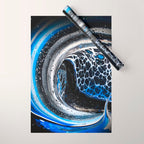 Burnt Letters Wrapping Paper Gallery Image 1