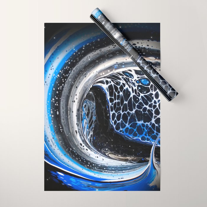 Burnt Letters Wrapping Paper Gallery Image 1