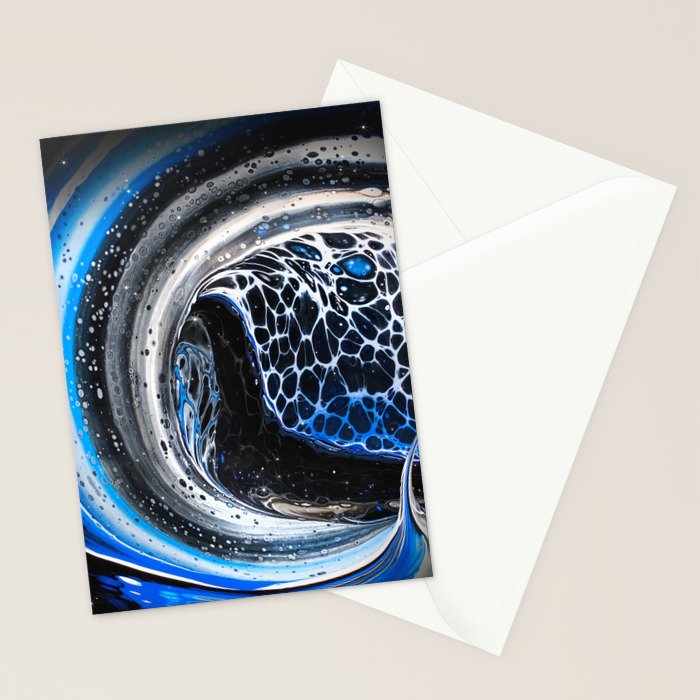 Burnt Letters Stationery Card Gallery Image 2