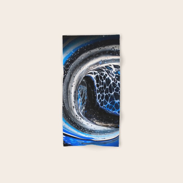 Burnt Letters Bath Towel Gallery Image 1