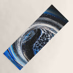 Burnt Letters Yoga Mat Gallery Image 1