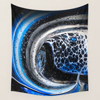Burnt Letters Wall Tapestry Gallery Image 4