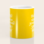 Motivational words smile today yellow Coffee Mug Gallery Image 4