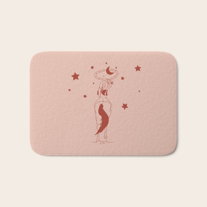 Fanny Ropes the Moon Bath Mat Gallery Image 1