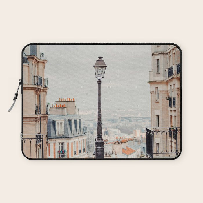 Montmartre View - Paris Travel Photography Laptop Sleeve Gallery Image 1