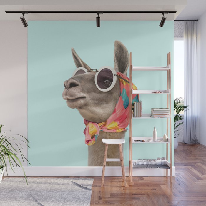 FASHION LAMA Wall Mural Gallery Image 1