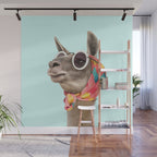 FASHION LAMA Wall Mural Gallery Image 1