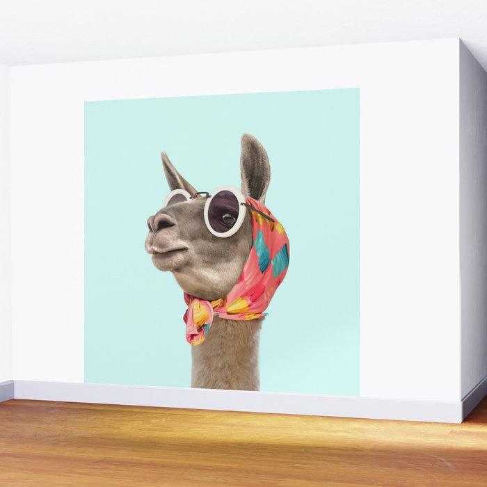 FASHION LAMA Wall Mural Gallery Image 2