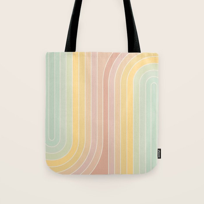 Gradient Curvature II Tote Bag Gallery Image 1