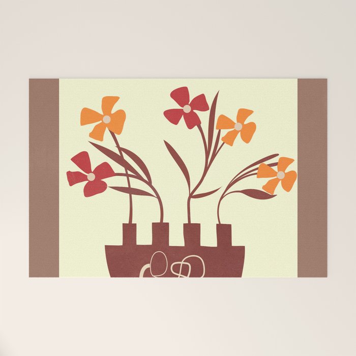 Bloom in Form 1 Welcome Mat Gallery Image 1