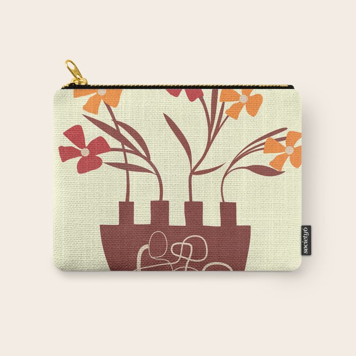 Bloom in Form 1 Carry All Pouch Gallery Image 1