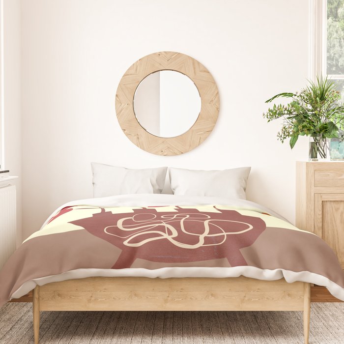Bloom in Form 1 Duvet Cover Gallery Image 3