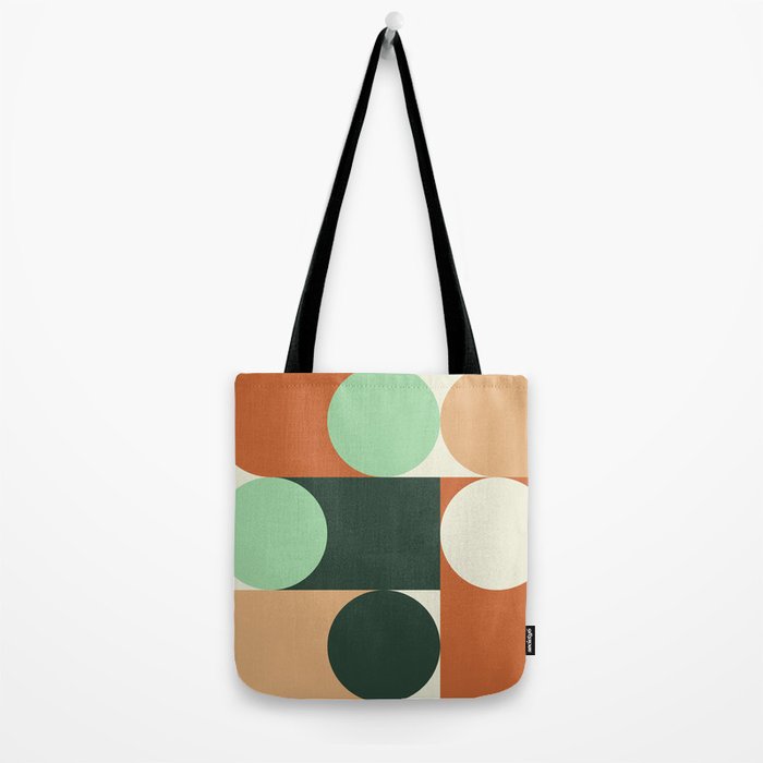 Modern Geometric 84A Tote Bag Gallery Image 2