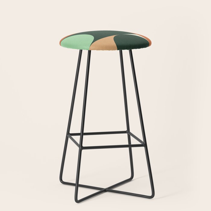Modern Geometric 84A Stool Gallery Image 1