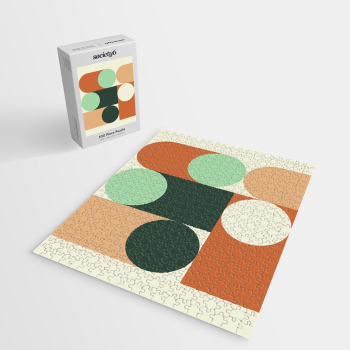 Modern Geometric 84A Jigsaw Puzzle Gallery Image 2
