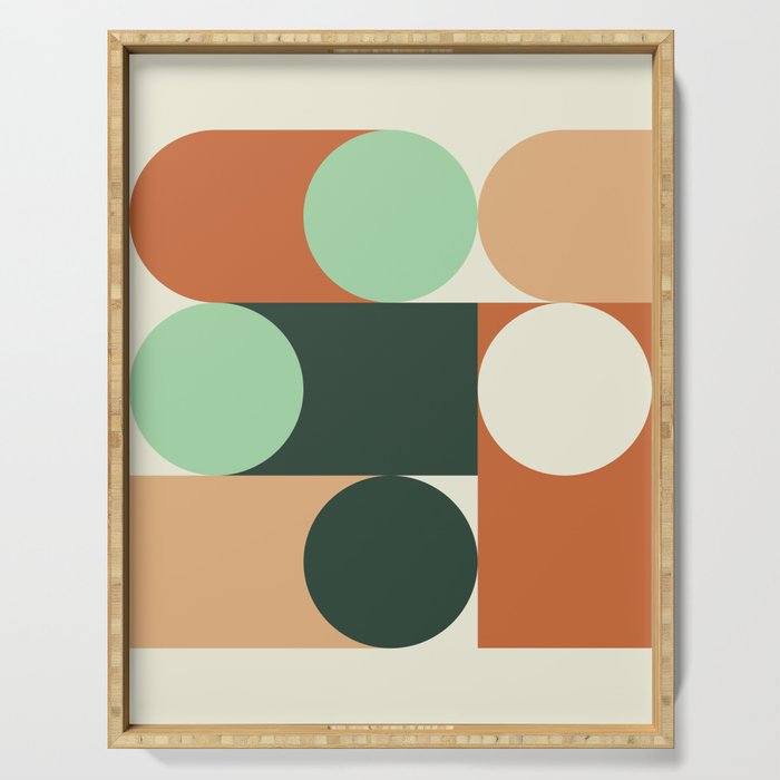 Modern Geometric 84A Serving Tray Gallery Image 1