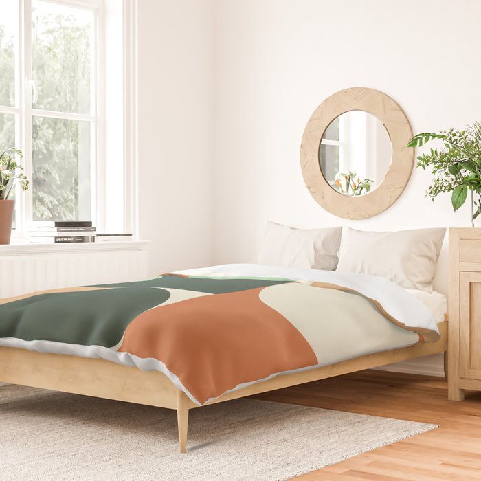 Modern Geometric 84A Duvet Cover Gallery Image 2