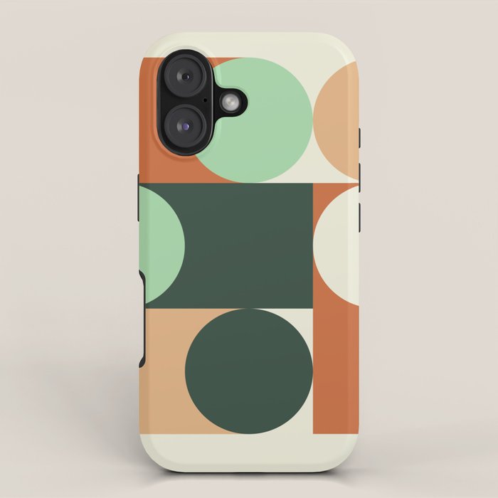 Modern Geometric 84A iPhone Case Gallery Image 1