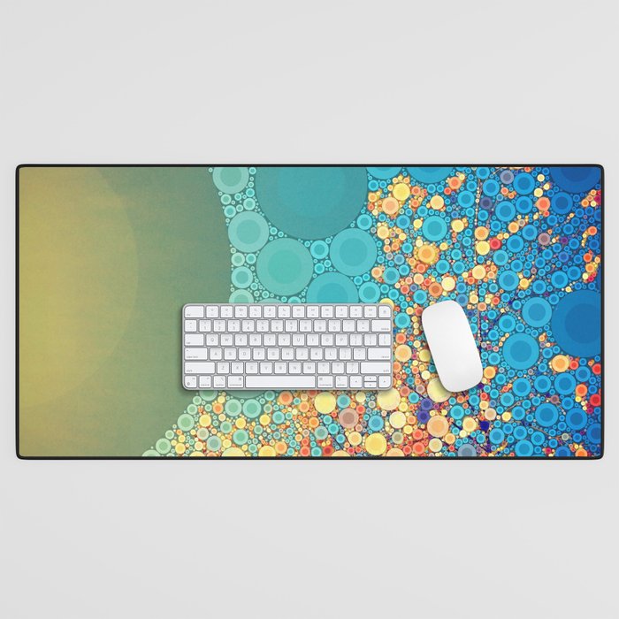 Sky and Leaves Desk Mat Gallery Image 1