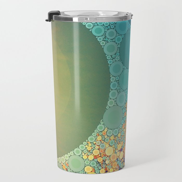 Sky and Leaves Travel Mug Gallery Image 3