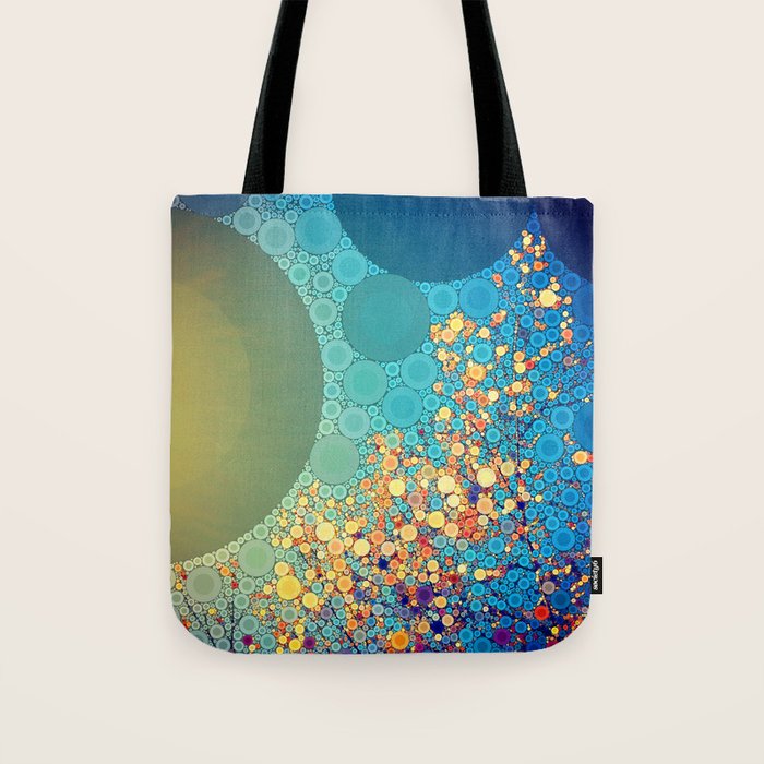 Sky and Leaves Tote Bag Gallery Image 1