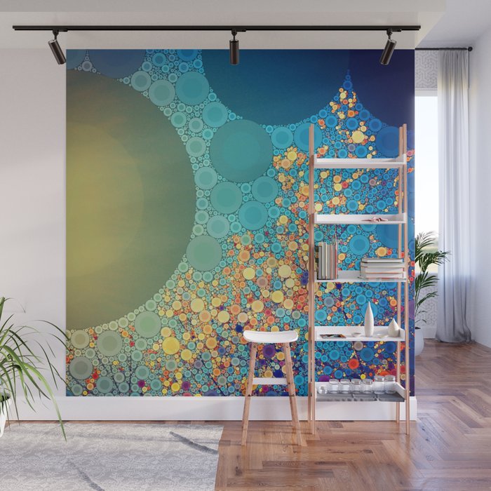 Sky and Leaves Wall Mural Gallery Image 1