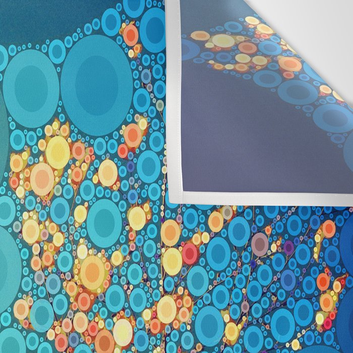 Sky and Leaves Wall Tapestry Gallery Image 3