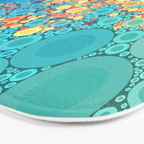 Sky and Leaves Bath Mat Gallery Image 3