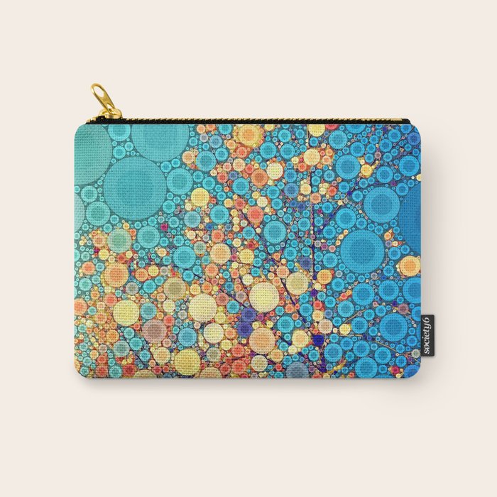 Sky and Leaves Carry All Pouch Gallery Image 1