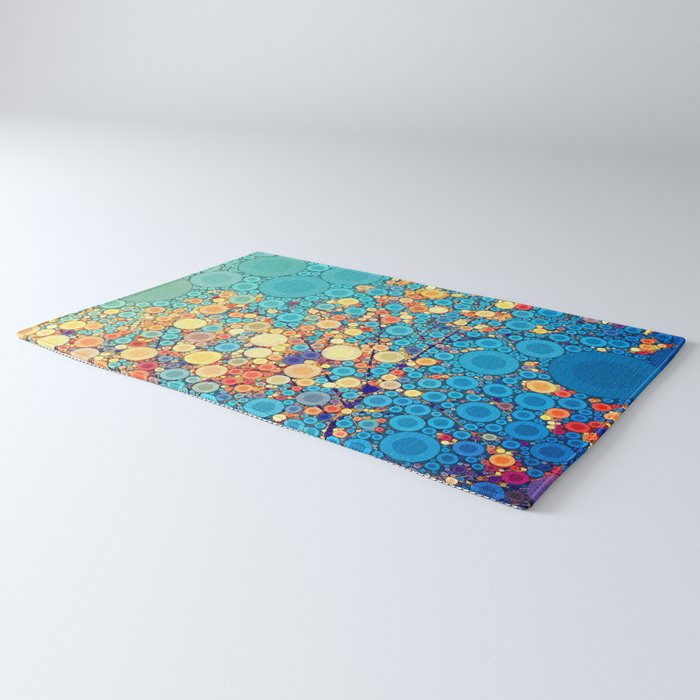Sky and Leaves Rug Gallery Image 3